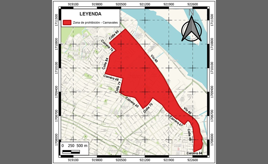 Conozca los cierres viales por desfiles en la vía 40 para este 26, 27 y 28 de marzo de 2022 en Barranquilla