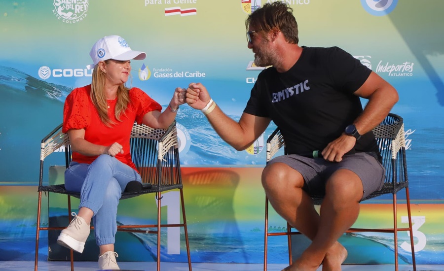 “El Atlántico le puso el alma al Mundial de Kitesurf y tendremos una nueva parada en 2023”: Elsa Noguera