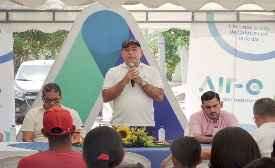 Air-e inauguró obras de modernización de redes eléctricas en Sabanalarga