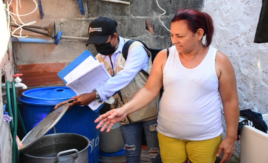 Más de 19 mil viviendas inspeccionadas para combatir el dengue en el Atlántico