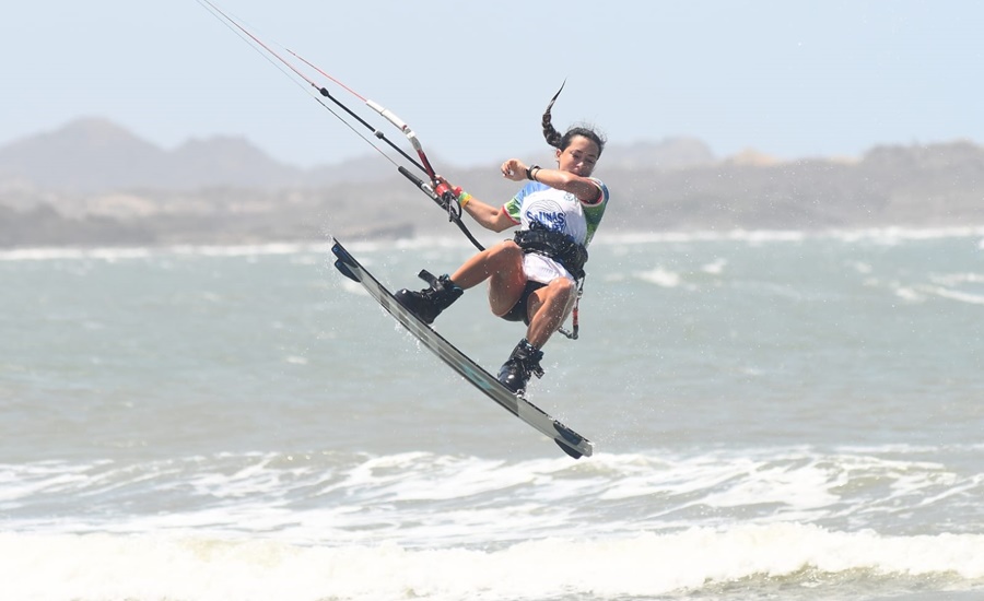 En el Mundial de Kitesurf, ya están definidas las finalistas en damas
