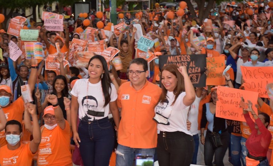 Plato, el corazón del Magdalena, palpitó con arrollador recibimiento a candidatos de Fuerza Ciudadana a Cámara y Senado