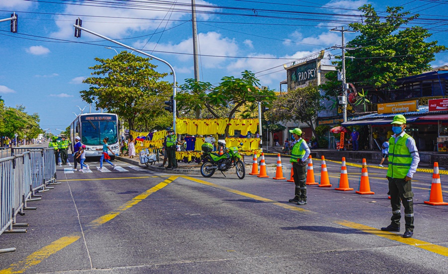 Medidas de Tránsito por partido de la Selección Colombia en Barranquilla