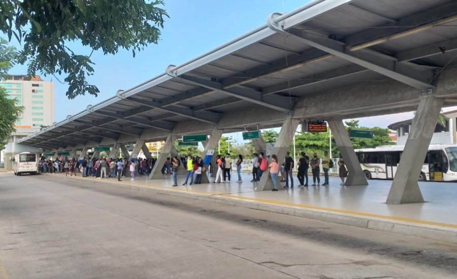 Transmetro deja en firme extensión del horario hasta las 10 de la noche