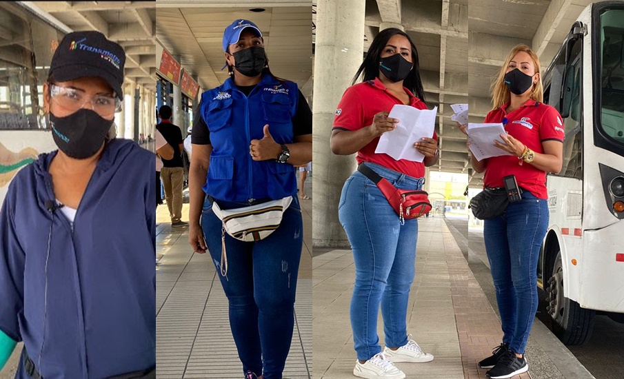 Historias de cuatro ‘guerreras’ de Transmetro