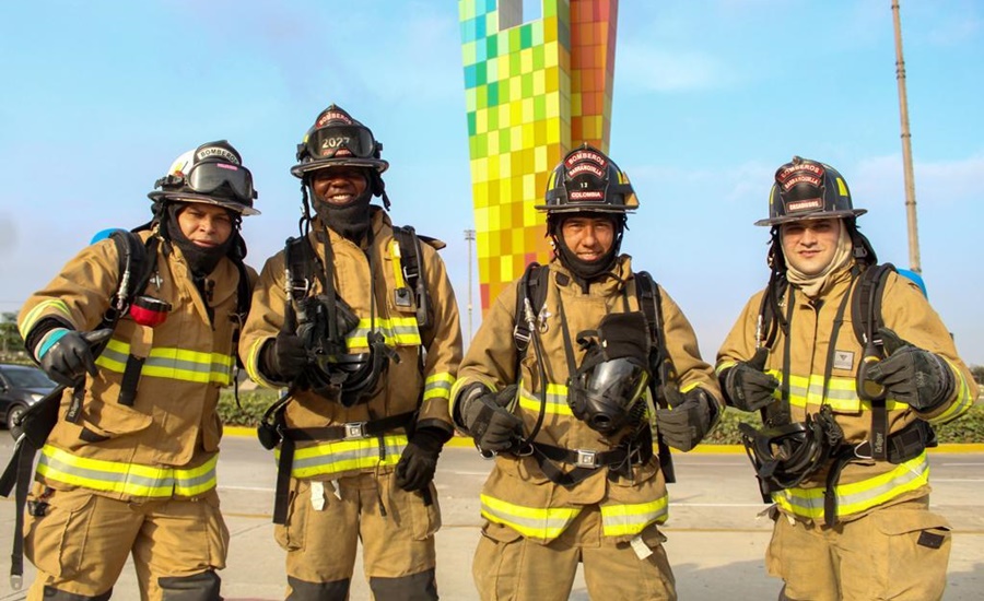 Barranquilla celebra los 95 años del Cuerpo Oficial de Bomberos