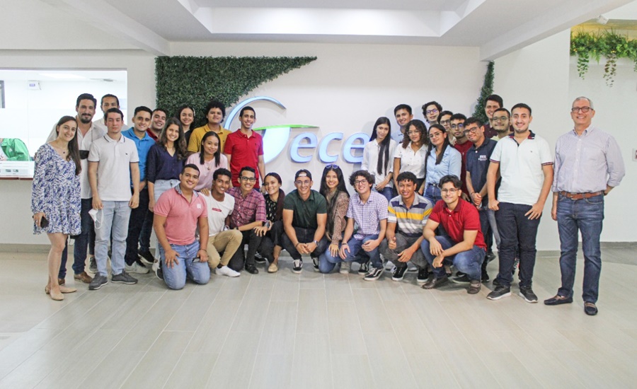 GECELCA recibió la visita de más de 35 estudiantes de la Universidad del Norte