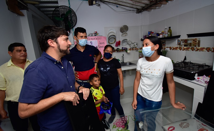 En Carrizal, 124 hogares disfrutarán de una vivienda saludable