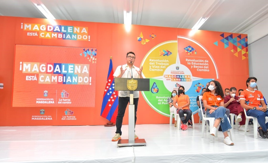 Caicedo inicia la ejecución de trece proyectos de las Revoluciones del Cambio, por valor de $110 mil millones