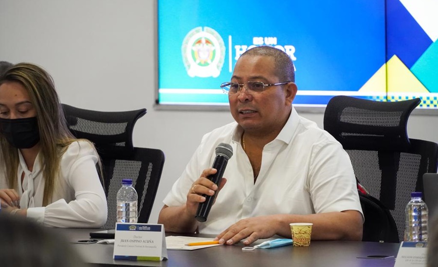 El Concejo de Barranquilla se reunió con altos mandos de la policía metropolitana para tratar tema de seguridad