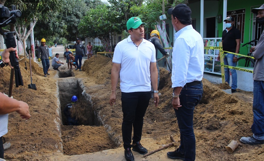 Alcaldía de Malambo invierte $400 millones para obras de alcantarillado en Ciudad Caribe II