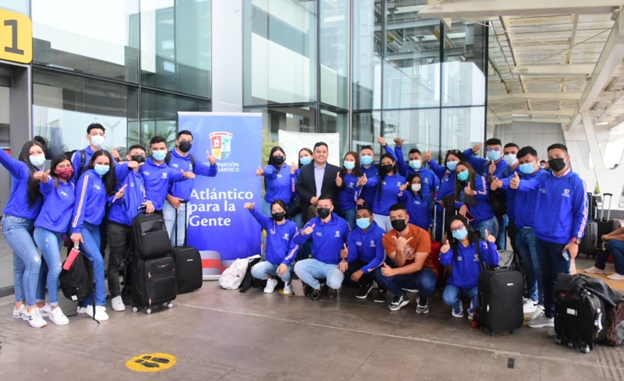 Delegación del Atlántico viajó a Bogotá para el Intercambio de Experiencias Juveniles