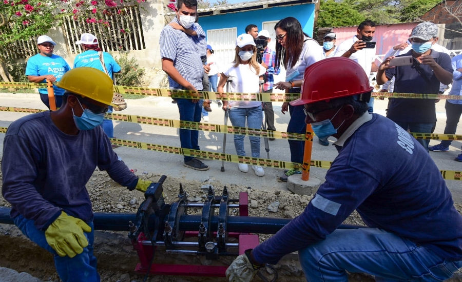 Gobernación abrió proceso de contratación de obras que mejorarán operación de acueductos del sur del Atlántico