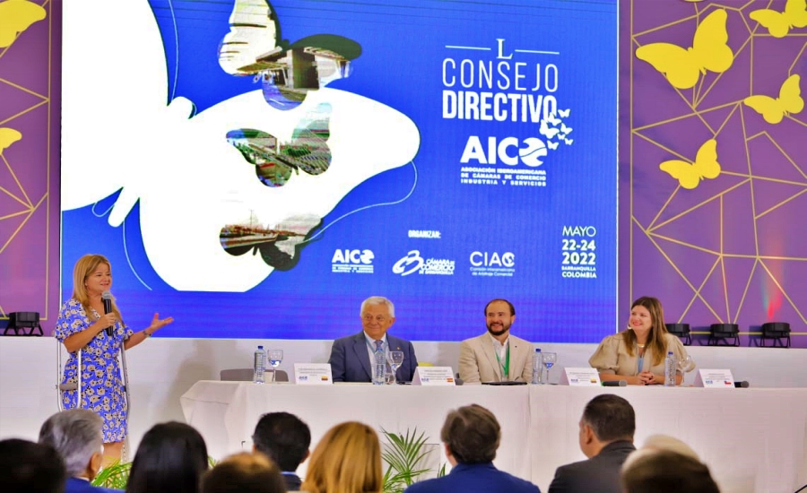 La Gobernadora del Atlántico participó en la instalación del 50° Consejo Directivo de la AICO