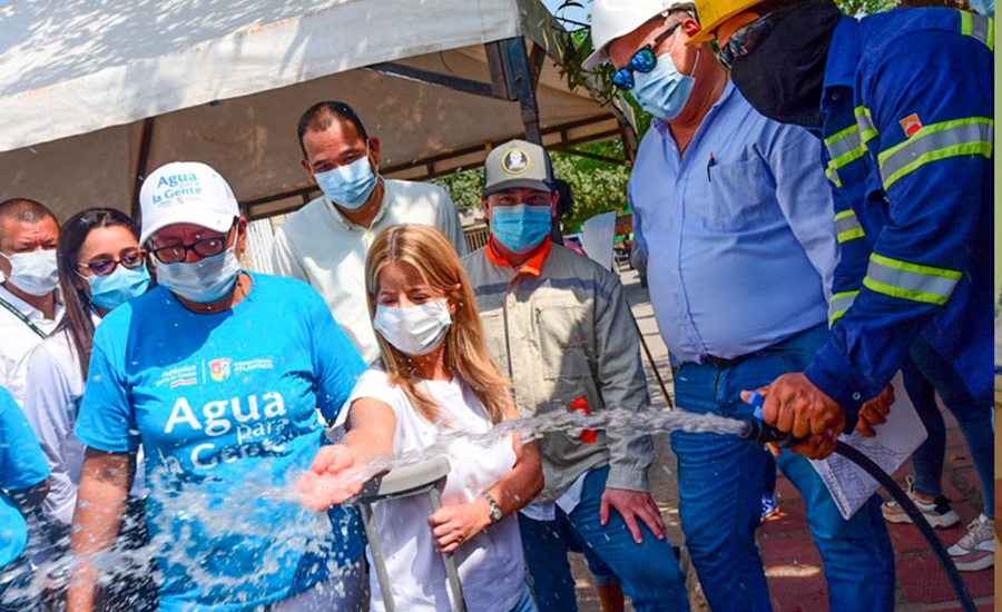 Gobernación del Atlántico invierte $64.500 millones en obras que llevarán agua potable 24 horas a Malambo