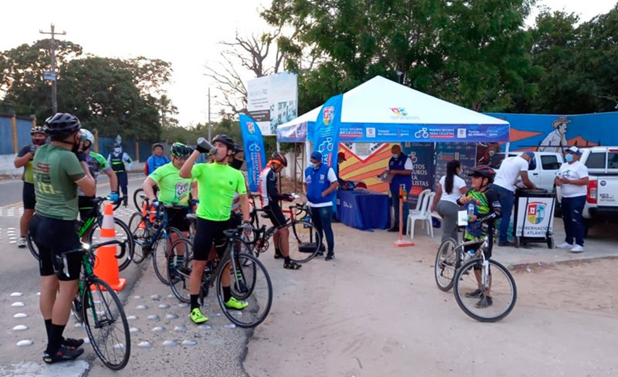 Tránsito del Atlántico informa sobre rutas alternas habilitadas ante cierre por triatlón