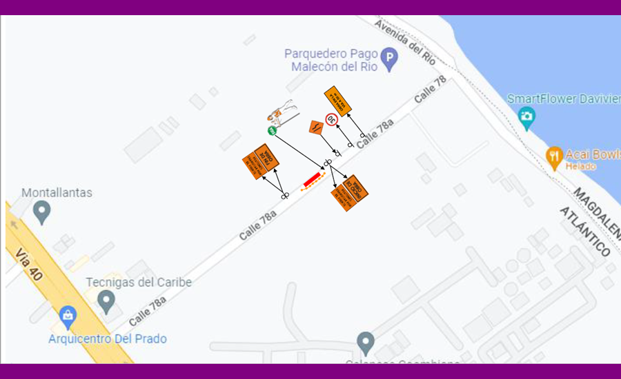 Por instalación de redes hidráulicas y sanitarias, cierres de vías a partir de este viernes