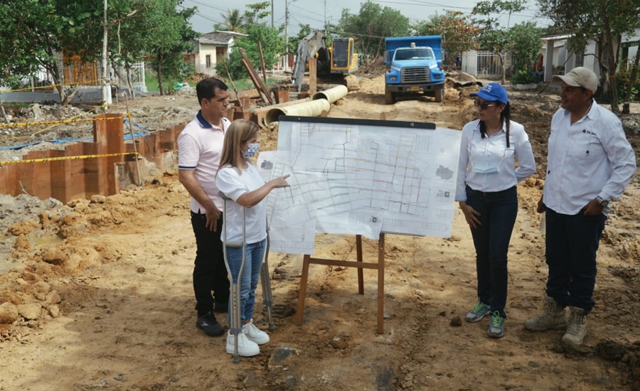 “Las obras del hospital de Palmar de Varela avanzan a buen ritmo y la meta es entregarlo en diciembre”: Elsa Noguera