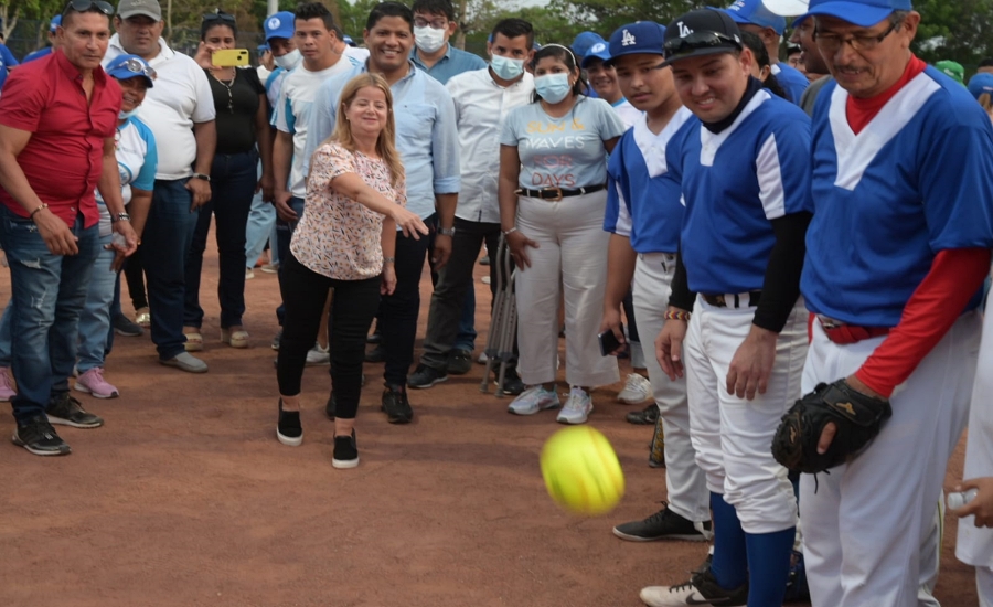Desde ya, los deportistas en Malambo cuentan con la primera cancha pública de sóftbol del departamento
