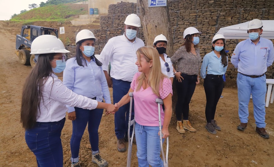 «Piojó por fin tendrá sistema de alcantarillado y atrás quedarán las pozas sépticas y los malos olores”: Elsa Noguera
