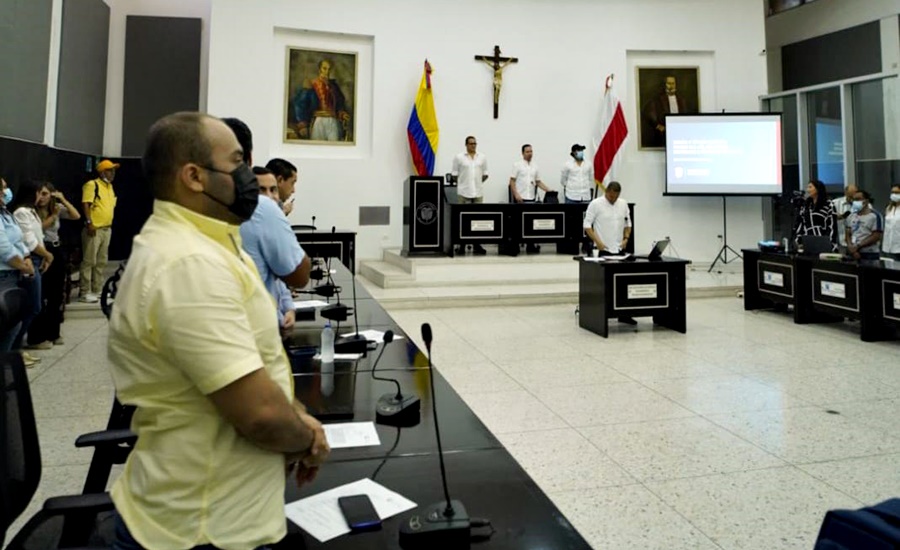 Clausura de Sesiones Extraordinarias de la Asamblea departamental del Atlántico
