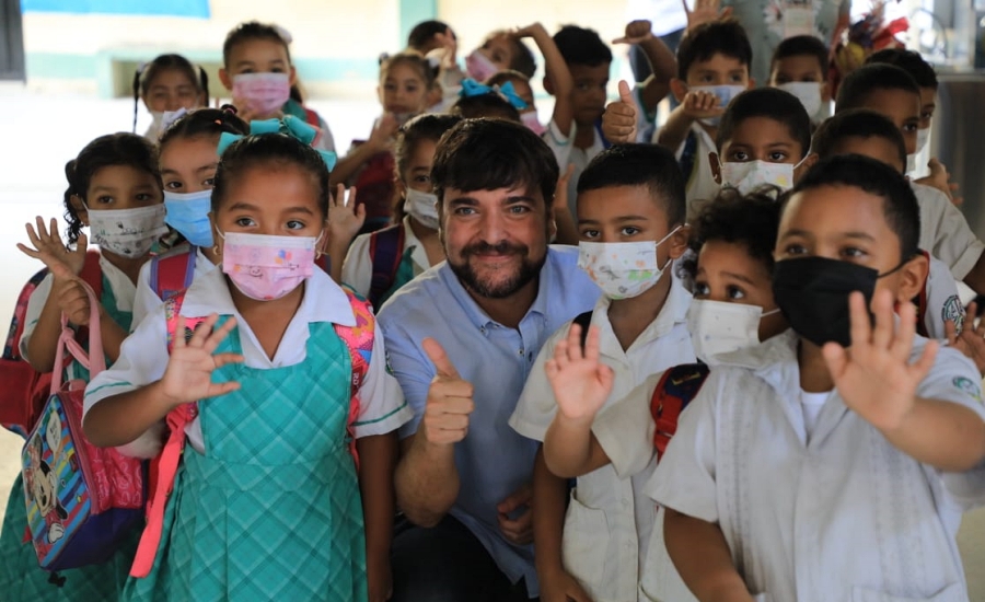 Primer día sin uso obligatorio de tapabocas en las instituciones educativas de Barranquilla