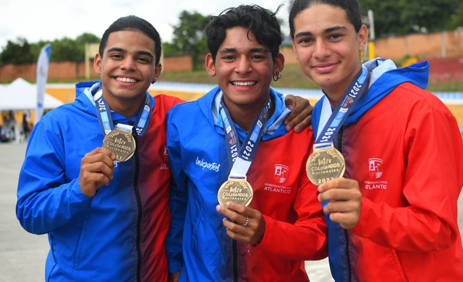 32 medallas para el Atlántico en la final de los Juegos Intercolegiados del Eje Cafetero