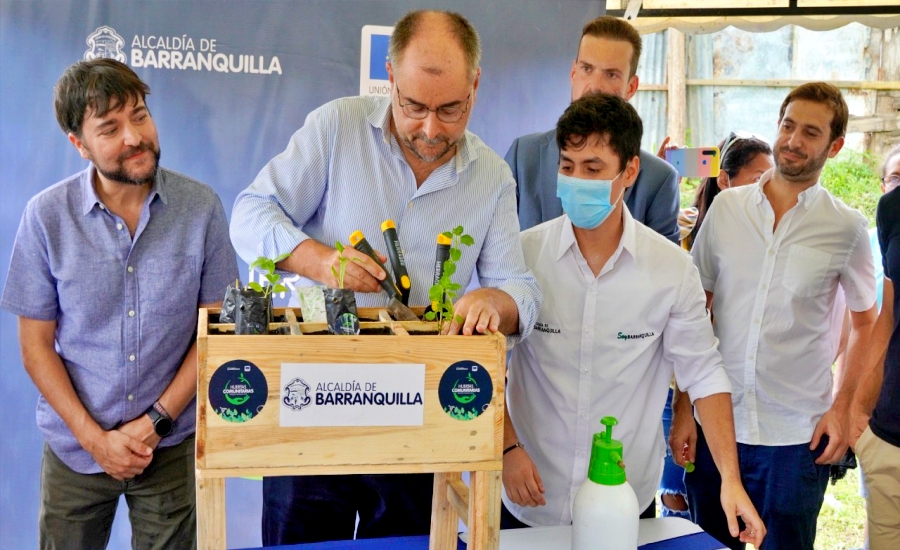 30.000 barranquilleros del suroccidente se beneficiarán con las huertas comunitarias