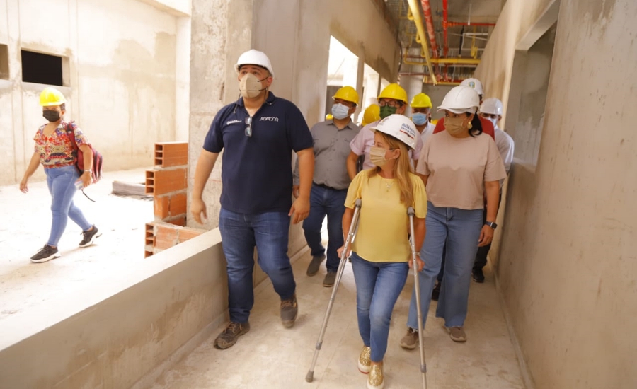 ”Las obras del nuevo Juan Domínguez Romero de Soledad dignifican el trabajo de nuestros trabajadores de la salud”: Elsa Noguera
