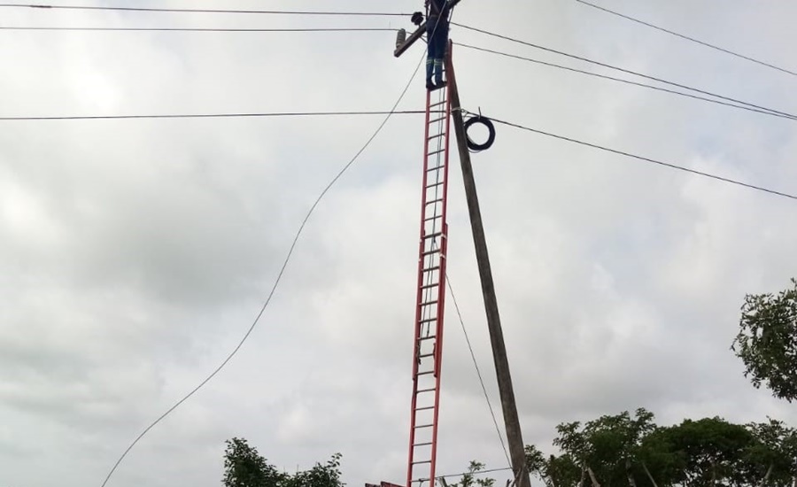 Nuevo robo de cables afectó servicio de energía a Piojó