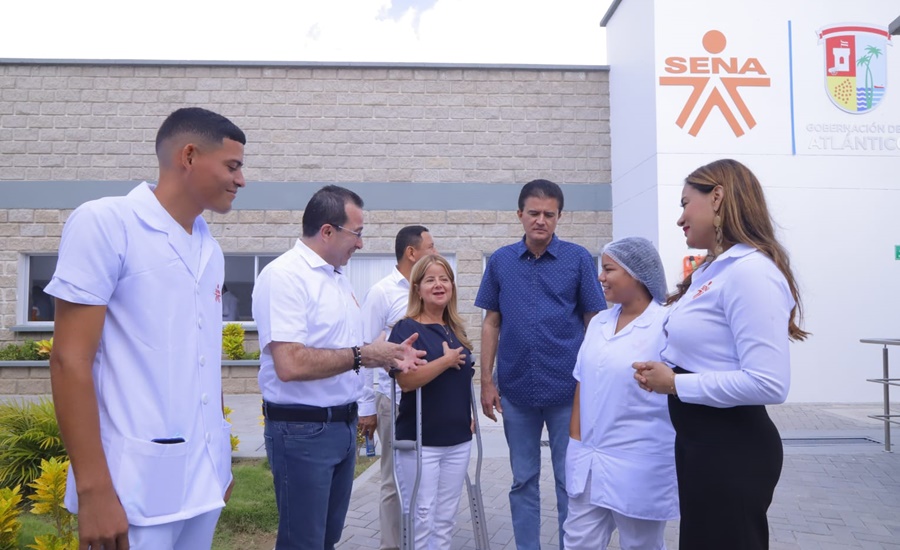 Más de 12 mil jóvenes podrán estudiar en los cinco Nodos Sena que ha entregado la Gobernación del Atlántico