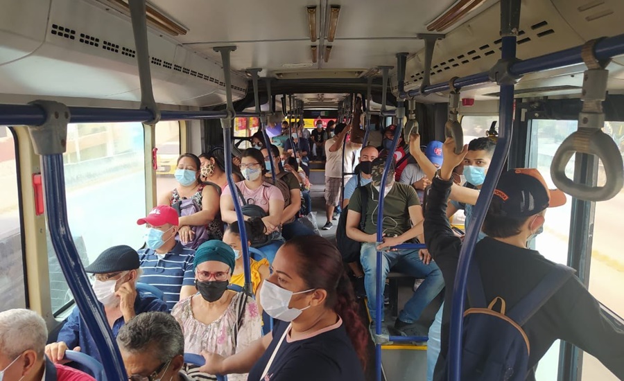 Uso de tapabocas sigue siendo obligatorio en Transmetro