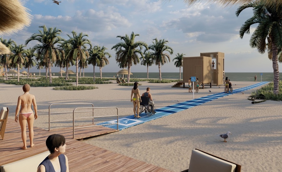 “En el Atlántico tendremos playas con accesibilidad universal para el disfrute de todos”: Elsa Noguera