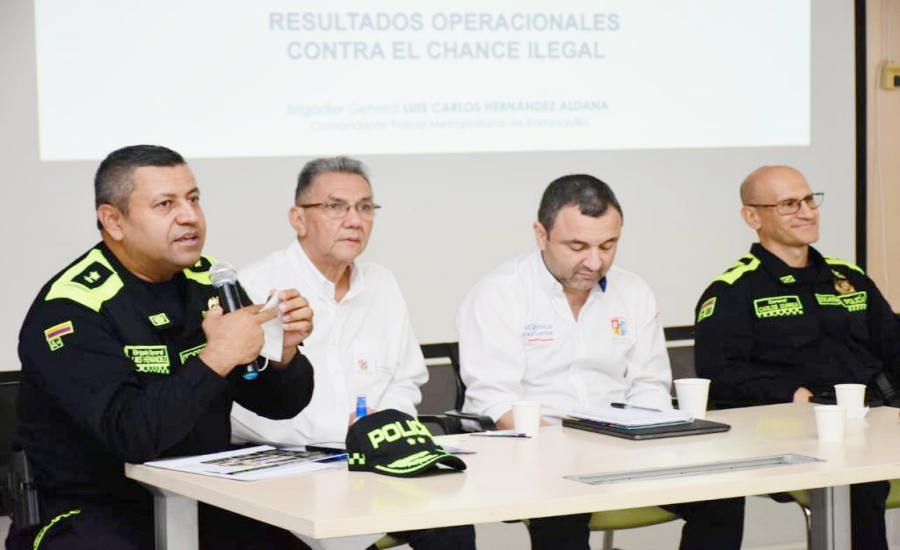 Autoridades del Atlántico ratifican lucha contra el chance ilegal en el departamento