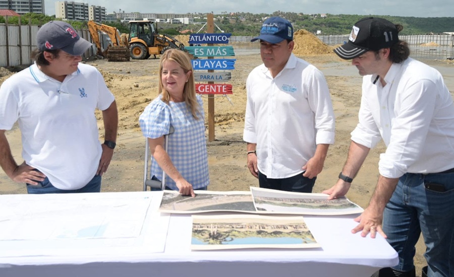 “Nuestra meta es que en diciembre la gente disfrute de las playas más lindas y ordenadas de Colombia aquí en el Atlántico»: Elsa Noguera