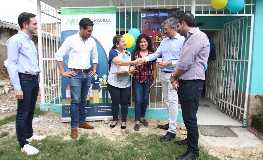 En Barranquilla, 150 familias ya han recibido mejoramientos de vivienda, la meta es beneficiar a 325