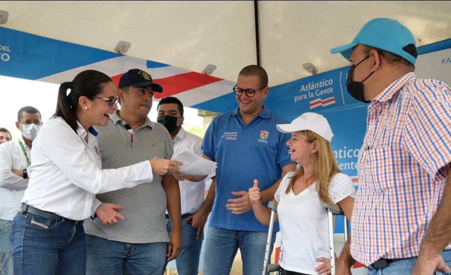 “Campo de la Cruz tendrá nuevo sistema de almacenamiento para que todo el municipio tenga agua potable las 24 horas del día”: Elsa Noguera