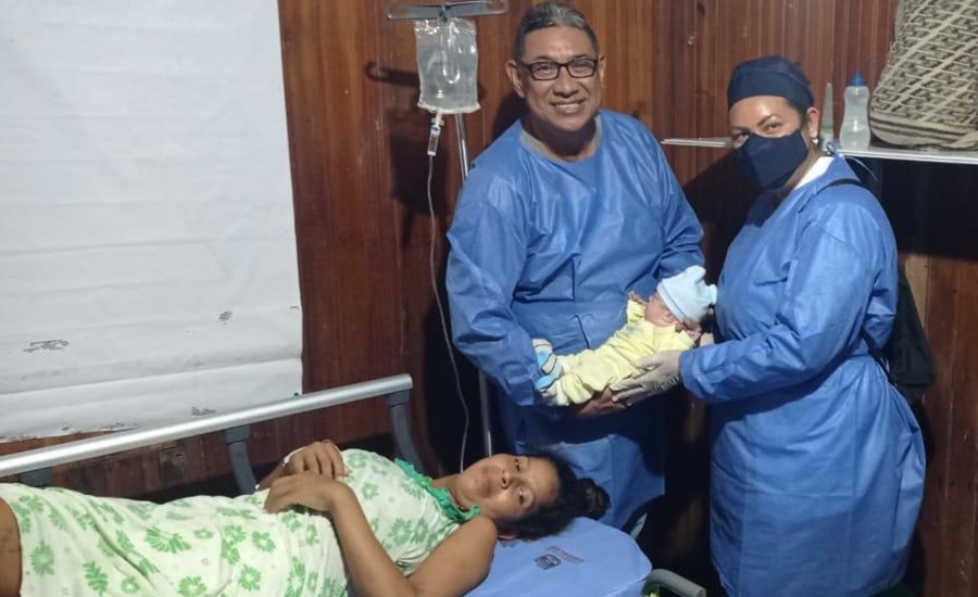 Magdalena celebra el sexto parto asistido en la Ciénaga Grande, tras la gestión del gobernador Caicedo