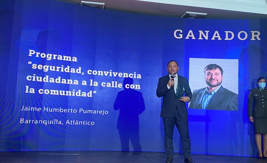 Distrito de Barranquilla recibe premio por acciones en seguridad y convivencia ciudadana