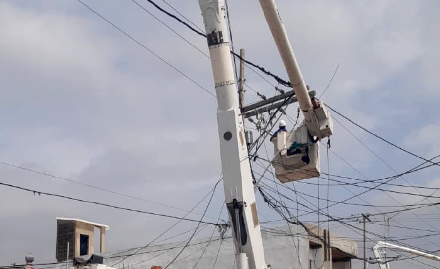 Inversiones en nuevas redes eléctricas en el barrio El Valle