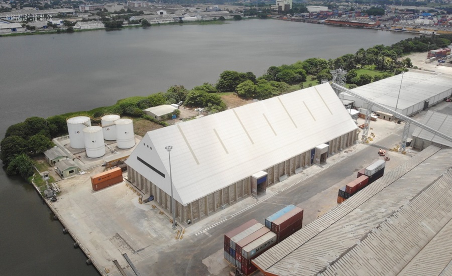 Inaugurada bodega para carga Granel en el Puerto de Barranquilla