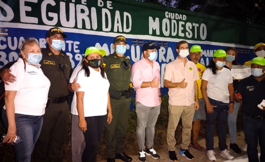 Mujeres barranquilleras son quienes lideran los frentes de seguridad: 70% está conformado por ellas