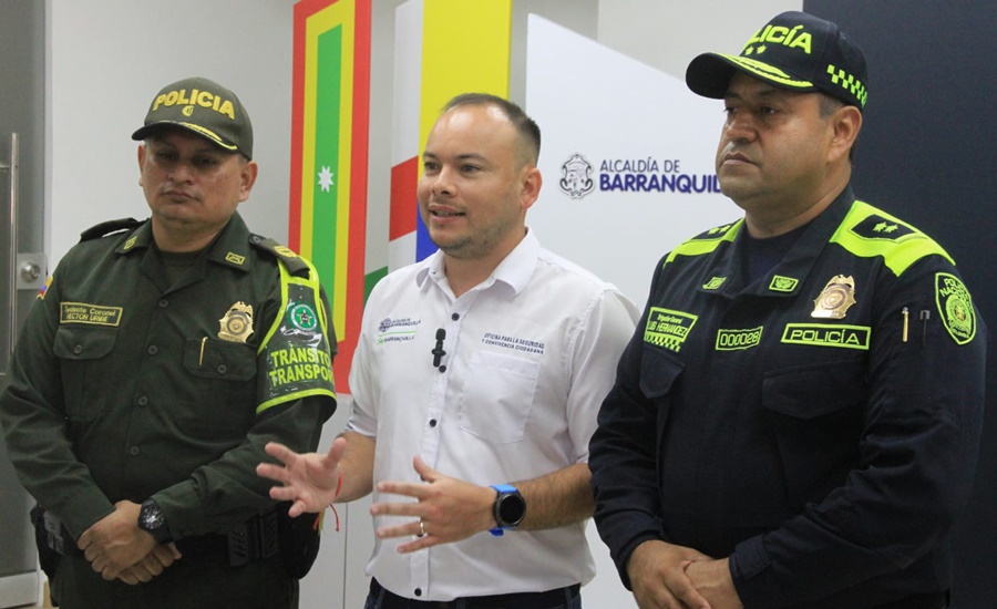 Con más de 800 uniformados, Barranquilla se alista para la celebración de la Virgen del Carmen