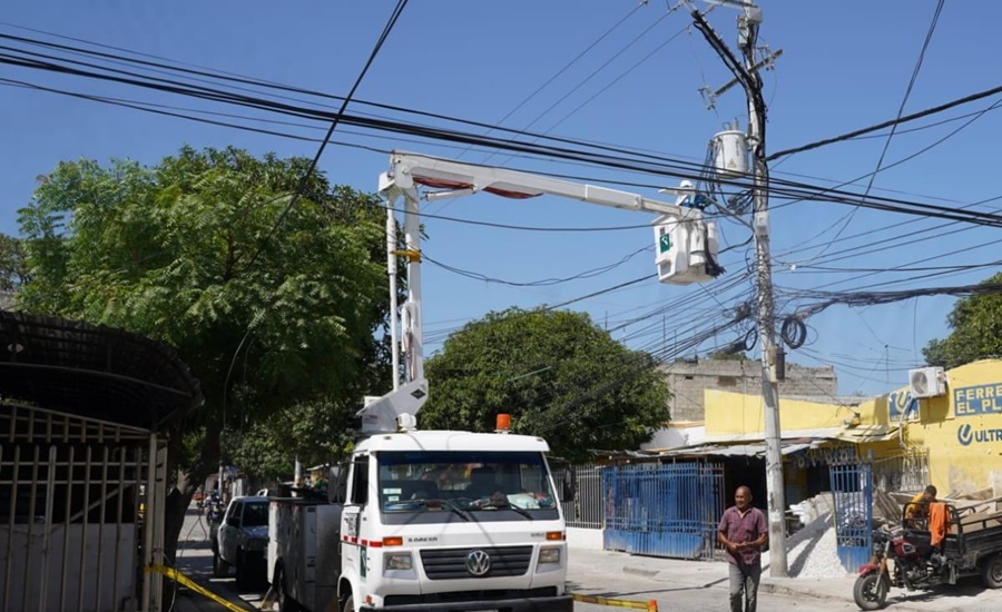 Este jueves 22 de septiembre Air-e instala nuevas redes eléctricas en el barrio Chiquinquirá