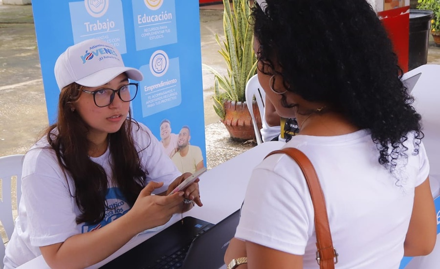 Programa ‘Atlántico para los Jóvenes’ llega con su oferta a Luruaco