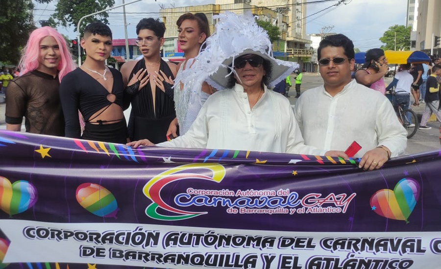 Barranquilla respaldó la marcha de la comunidad LGTBIQ+