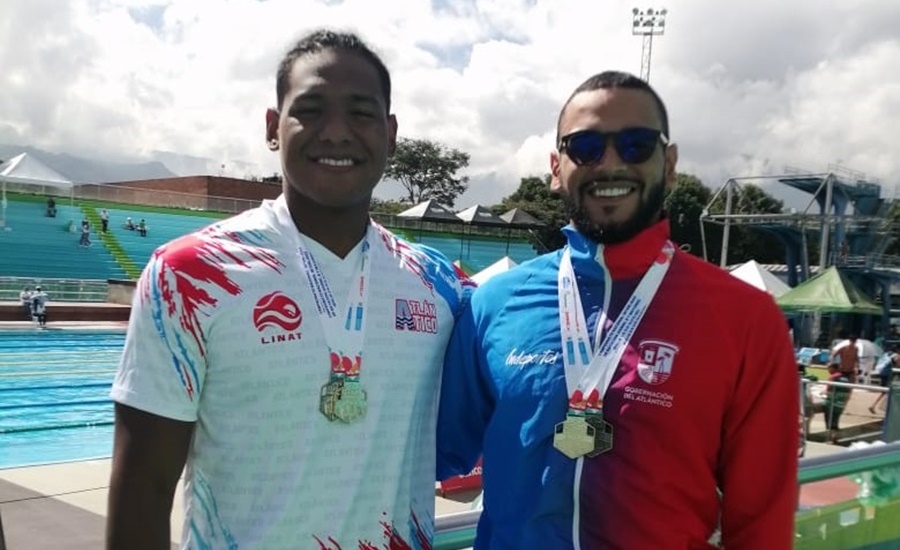 Atlántico suma 7 medallas en primeros días del Nacional de natación