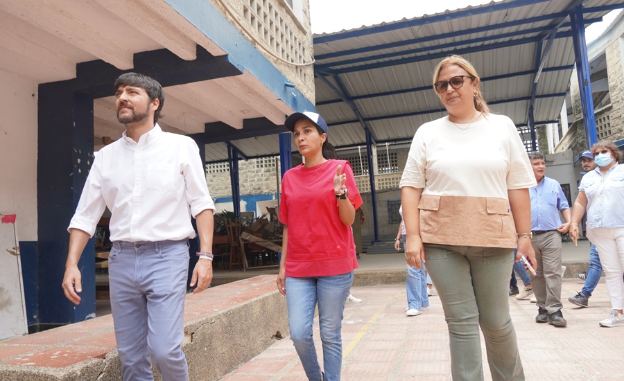 Continúan obras para mejorar la infraestructura de 13 instituciones educativas