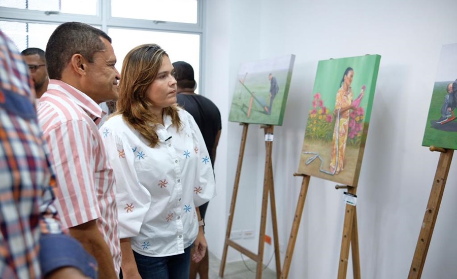 Talentos EDA exponen sus obras en fábrica de Cultura