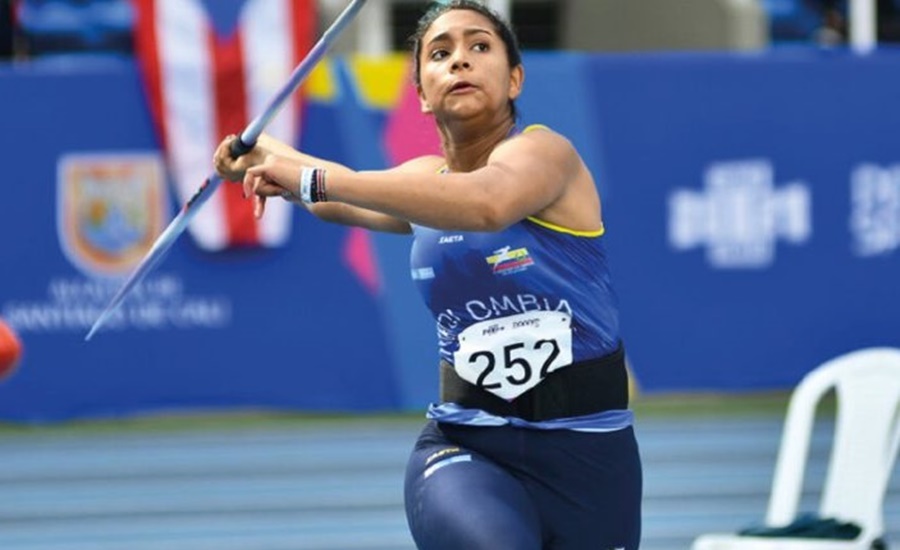 Valentina Barrios subcampeona mundial U20 en Jabalina